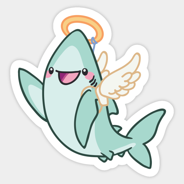 Byte's Costume: Angel Sticker by bytesizetreasure